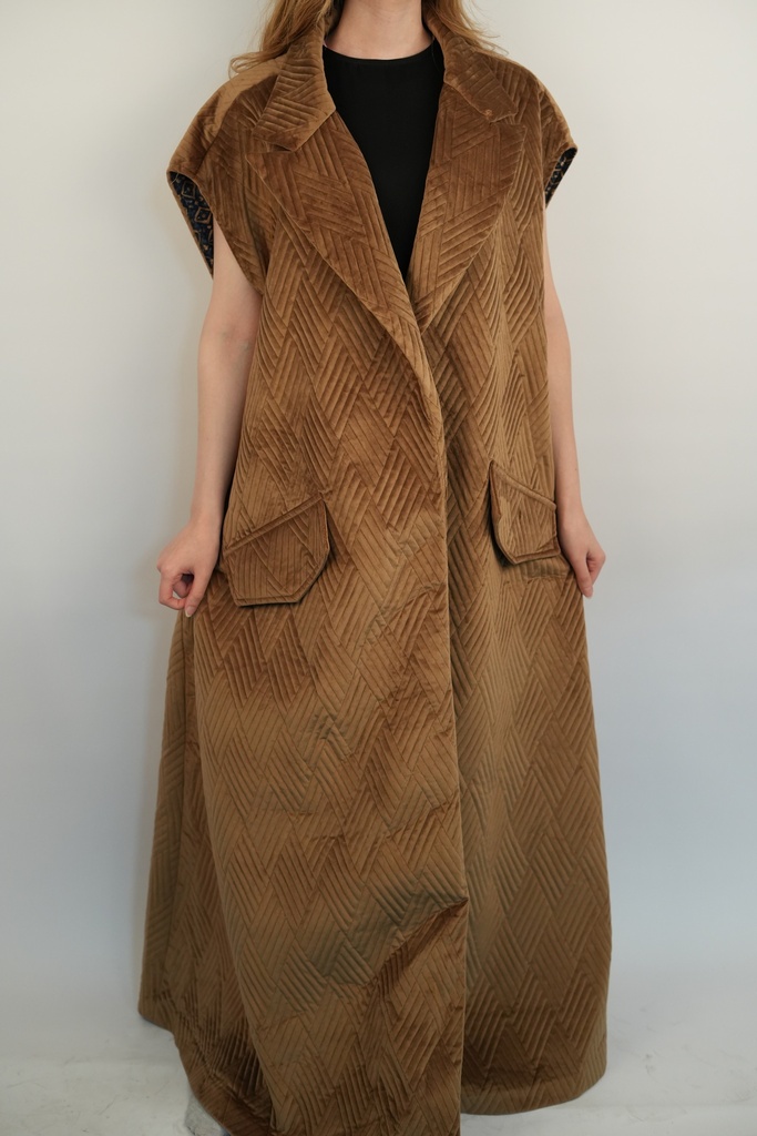 WN3-Sleeveless woollen blazer