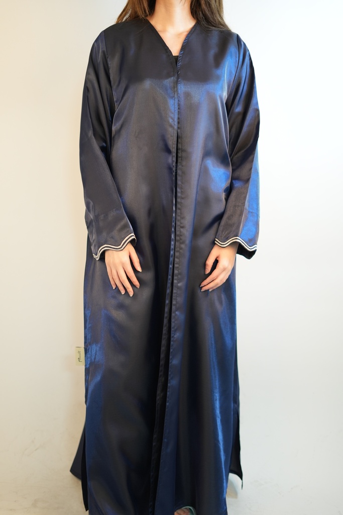 SA39-Satin abaya
