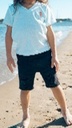 V Neck towel shirt kids