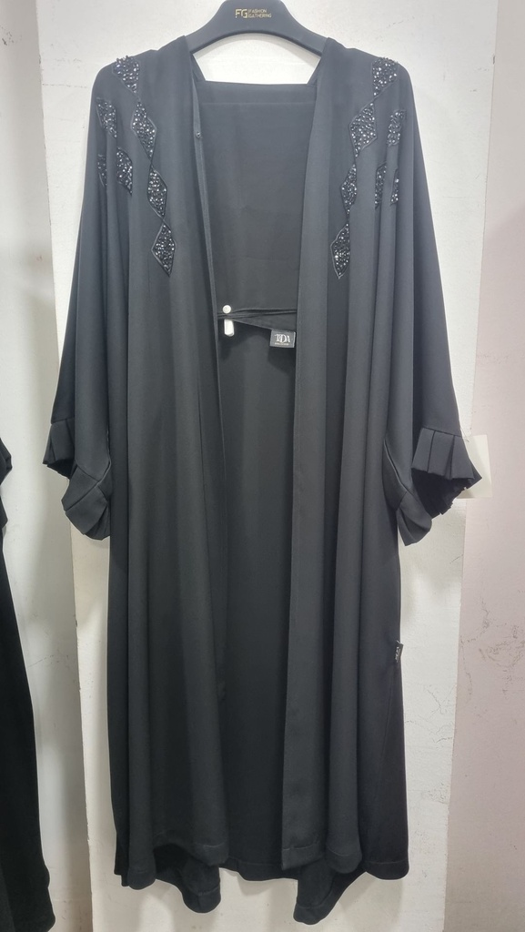 B63-Embellished abaya