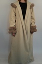 WN2-Furr design attached cap abaya