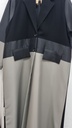 S515-Light gray bottom blazer