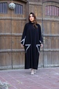 B30-Beads embellished chinese abaya