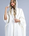 SH138-Satin abaya