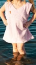 V Neck towel dress