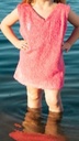 Hooded towel dress